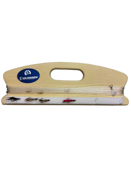 Sølvkroken Oterline med 8 Fluer