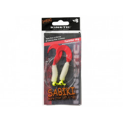 Sabiki Loaded Twister UV Rig - Orange/Glow 0,40mm