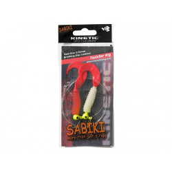 Sabiki Loaded Twister UV Rig - Orange/Red/Glow 0,40mm