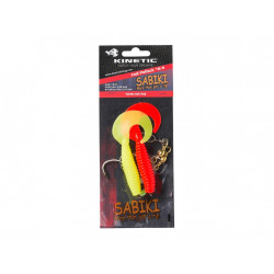 Sabiki Twister XL Tail Rig - Yellow/Red 0,80mm