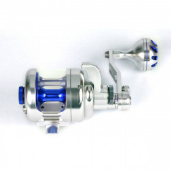 Poseidon 400R Reel Silver/Blue