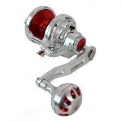 Poseidon 200L Reel Silver/Red