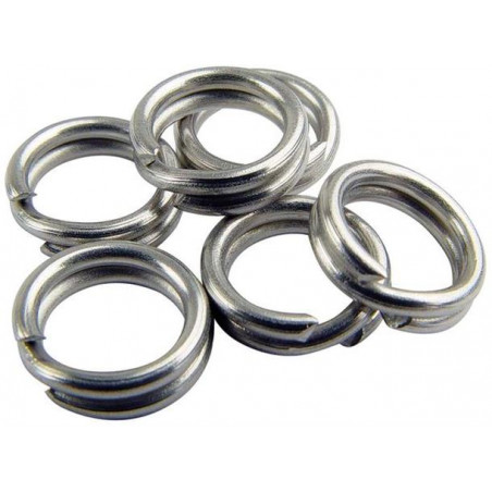Mustad Stainless Split Rings