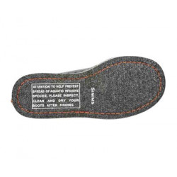 Simms Tributary Boot Felt Carbon Barn 2