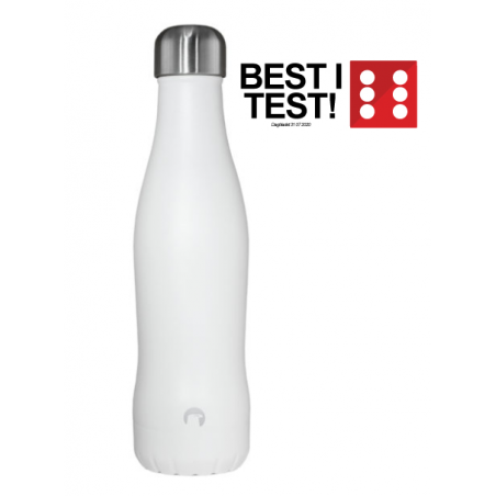 Curve Bottle - Hvit Matt