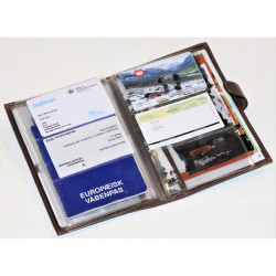 Briefcase lether brown 2