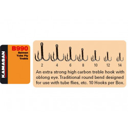 Kamasan B990 Salmon Tube Flies 2