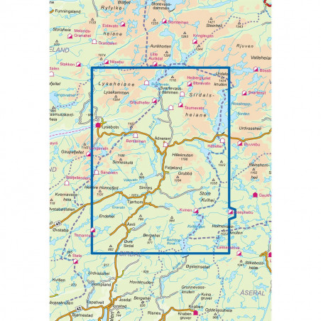 Turkart - Sirdalsheiane