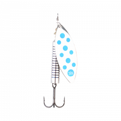 R.T. Salmon Spinner Silver/Blue