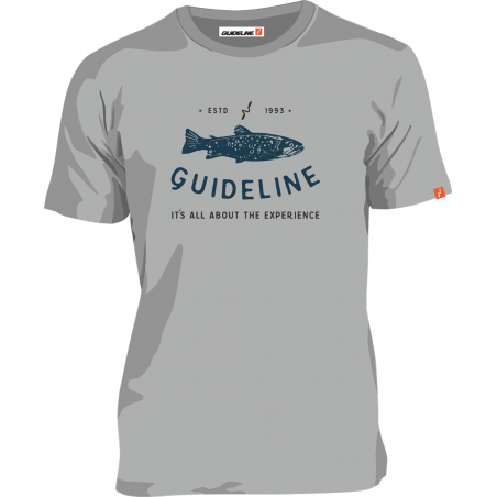 The Trout Eco Tee Grey Melange