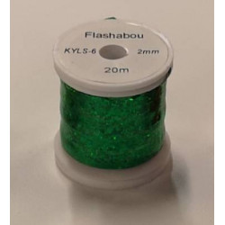 Flashabou 2mm 20M Holo Green