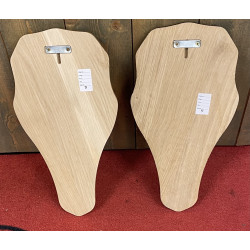 Trofeplate Stor - Lys Eik 48x25cm 2