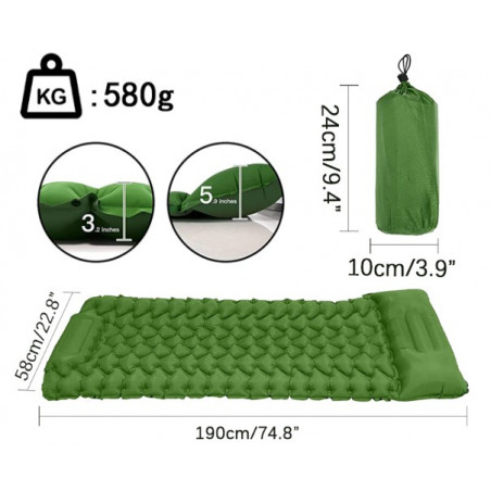 Rogis Liggeunderlag M/Pute