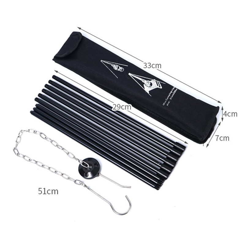 Bålstativ Tripod Sammenleggbart