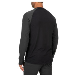Simms Lightweight Baselayer Top Black 2