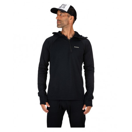Simms Heavyweight Baselayer Hoody Black
