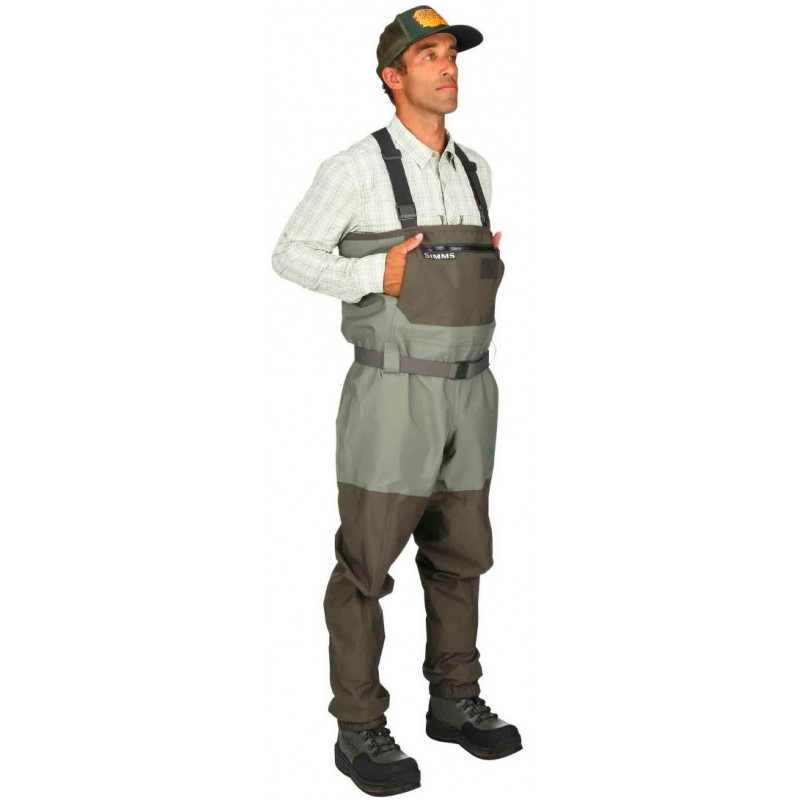 Simms Freestone Stockingfoot Dark Gunmetal