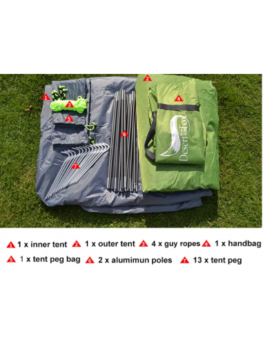 Desert Fox Telt 3 Personer