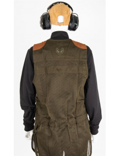 Haunter Skytevest Olive Green/Beige 2