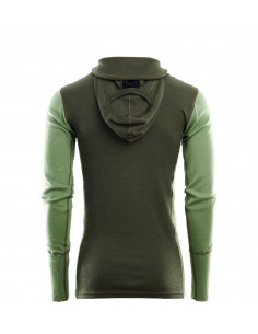 Aclima WW Hood Sweater M Olive Night