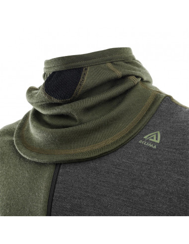 Aclima WW Hood Sweater M Olive Night