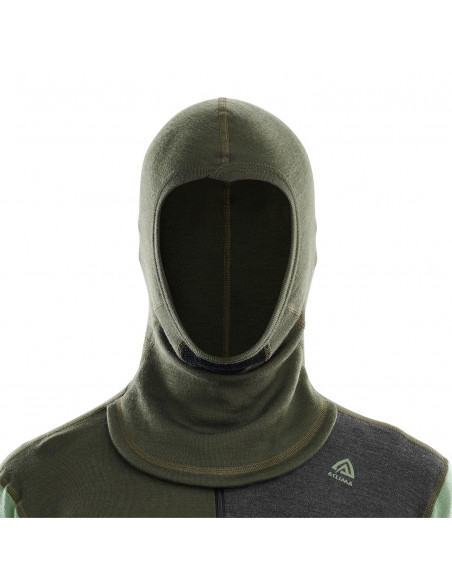 Aclima WW Hood Sweater M Olive Night