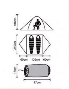 Rogis Heimre Telt M/Footprint 2