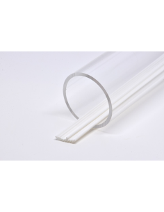 Plastic tube 1,8mm 5-pack White