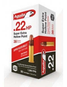 Aguila 22LR SuperExtra HP Copper 38gr