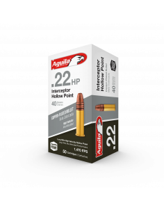 Aguila 22LR Interceptor HP 40gr