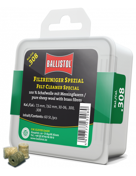 Ballistol - Pussepropper Messingfiber