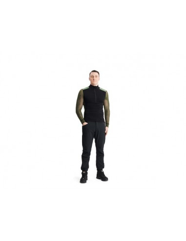 WoolNet Hybrid Mockneck Ms JB/ON/Dill