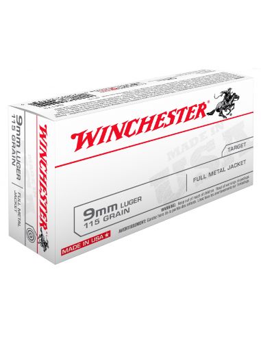 Winchester 9mm Luger 115g FMJ