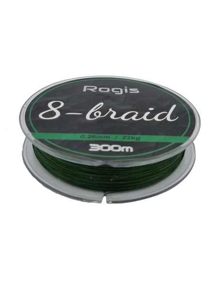 Rogis 8 Braid 300m  Army Green