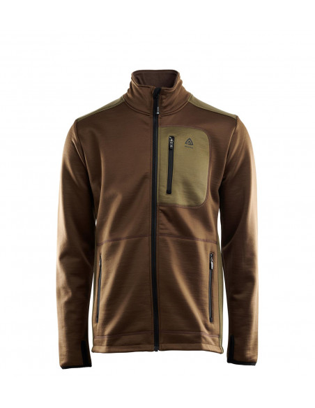 WoolShell jacket Ms Dark Earth/Capers