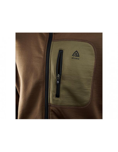 WoolShell jacket Ms Dark Earth/Capers