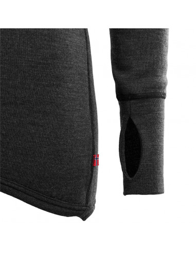 DoubleWool polo Ws Marengo/Jet Black