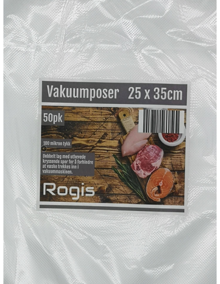 Vakuumposer 50stk 25x35