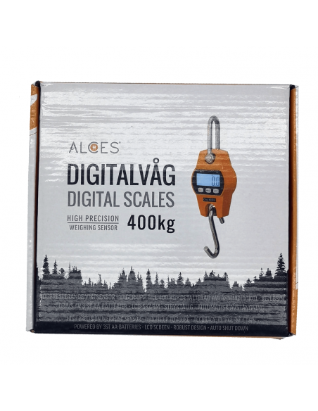 Alces Digitalvekt 400 Kg