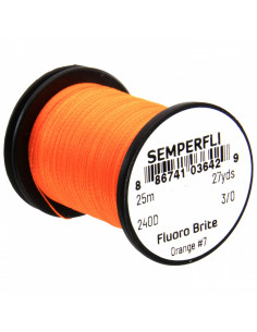 Fluoro Brite 25Yds 120D Orange 7