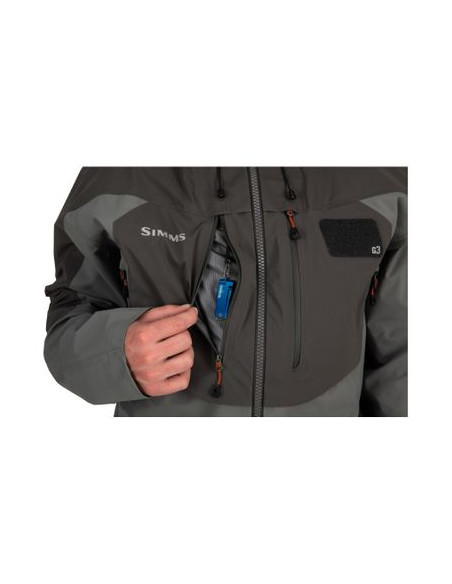 Simms G3 Guide Jacket Gunmetal