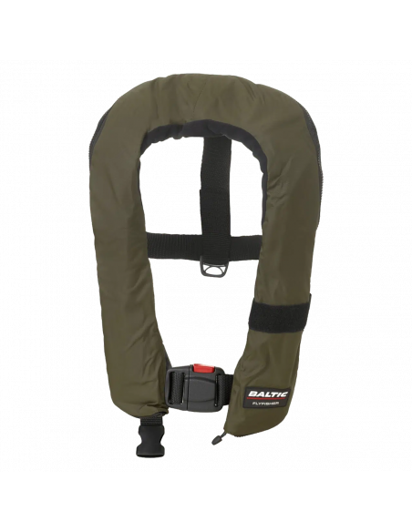 Baltic Flyfisher Auto Flytevest - Grønn