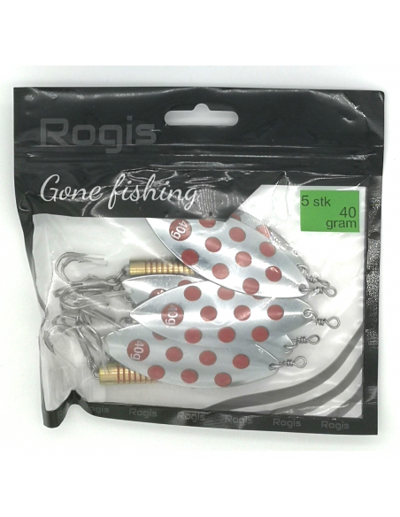 Rogis Laksespinner 40g 5pk