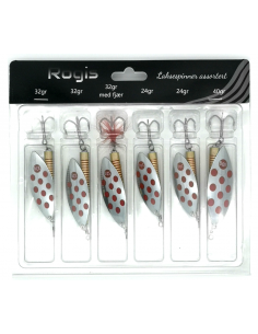 Rogis Laksespinner 6pk Assortert