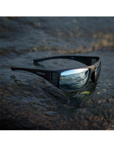 Tactical Sunglasses-Grey Lens Silver Mirror