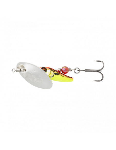 Sticklebait Spinner Red Yellow