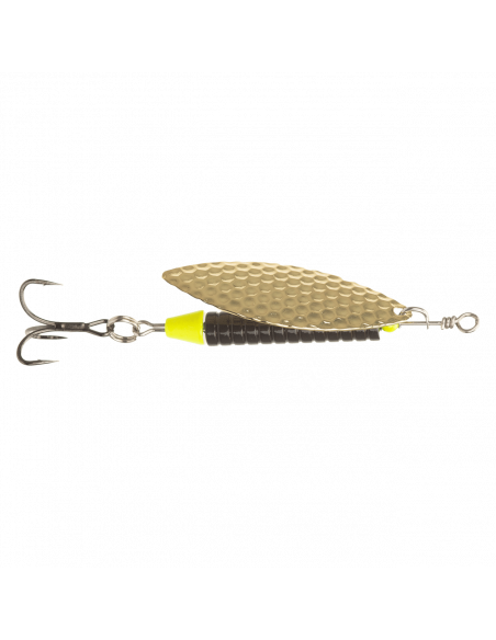 Søvik Atlantic Salmon Spinner Gold/UV Yellow Tail