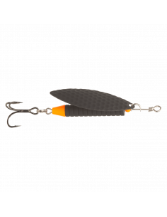 Søvik Atlantic Salmon Spinner Black/UV Orange Tail