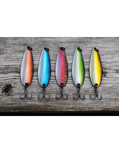 Alle fargevarianter av Haslongen fra Rogis