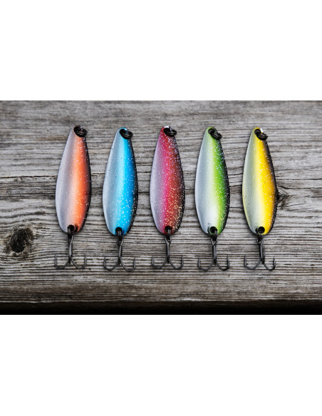 Alle fargevarianter av Haslongen fra Rogis